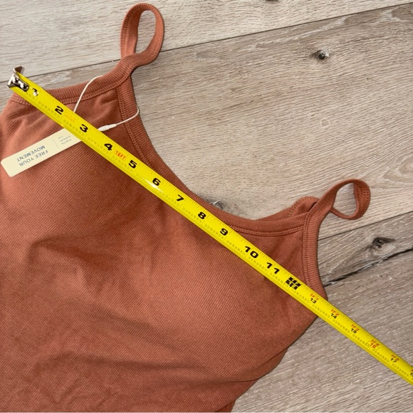 OGL Brown Ribbed Tank Top - Picture 11 of 16